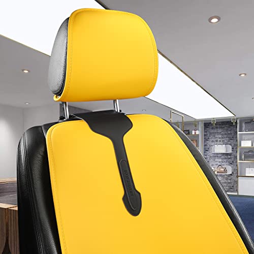 Red Rain Fashion Yellow Universal Seat Covers Faux Leatherette Car Seat Cover 6Pcs Only Front Auto Seat Cushion Covers Fit Car Truck Suv Tan (C-Yellow) #TOP1