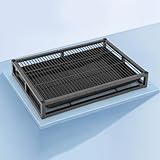 Dog Training Toilet Reusable Tray, Puppy Potty Training Tray, Indoor Outdoor Pet Litter Box with Iron Frame, Heavy - Duty Dog Potty Tray for Small Medium Large Dogs, Easy to Clean (M) - Image 5