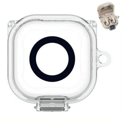 For �\�j�[(SONY) LinkBuds Clip �P�[�X TPU�ی�P�[�X ���� �N���A �J���r�i�t�� ���b�N�@�\ 360�x�Ռ��z�� �L�Y�h�~ �h�o �y�ʃX���� �����[�d�\ WF-LC900 �C���z�� �ی�J�o�[