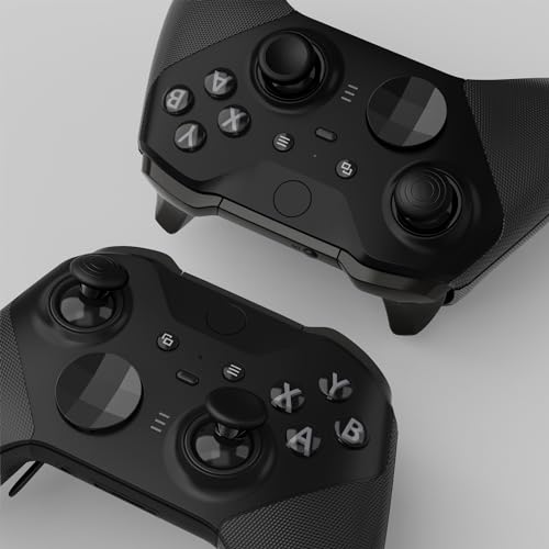 Image of eXtremeRate 6 in 1 Metal Thumbsticks Replacement for Xbox Elite Series 2 Controller, Swappable Magnetic Joysticks Accessories Parts for Xbox Elite Series 2 Core Controller - Metallic Black