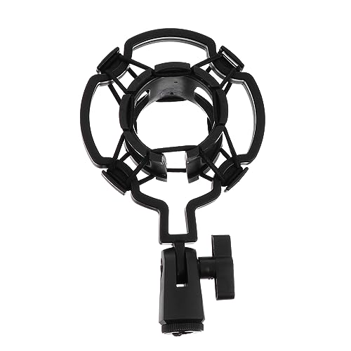 BESPORTBLE Shockmount Rack for Microphone Universal Mount for Condenser Mics Desk Mount Vibration Isolation