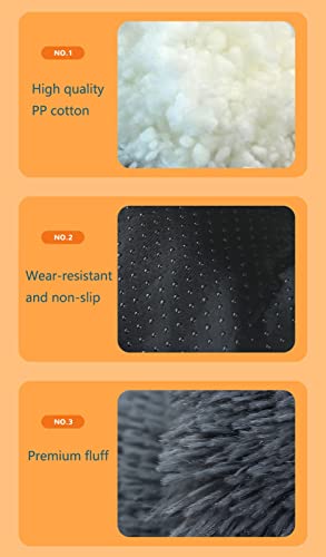 Cama de cachorro grande para cães grandes, colchão de pelúcia para animais de estimação, tapete de c