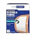 Care Science Fabric Adhesive Pad Bandages, 3x4 inches Extra Large Flexible Non-Stick Strip, Helps Prevent Infection, Breathable Protection, for First Aid & Wound Care, 30 Count