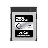 Lexar Professional 256GB CFexpress Karte, Typ B CFe Karte, bis zu 1750MB/s Lesegeschwindigkeit, mit PCIe Gen3x2, kompatibel mit DSLR, rückwärts mit XQD Kamera