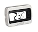 La Crosse Technology - WS7002 Petit thermomètre d'intérieur - Blanc.