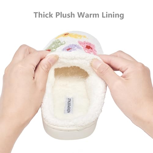 AEROPOSTALE Aeropastele Womens AE L GUMMY BEAR ICON SLIPPER Size 11-12 X Large3