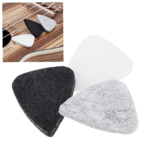 Médiator de Guitare 3 pièces Guitare ukulélé Choix de Feutre Doux léger Acoustique électrique plectre Accessoires d… - Les Beatles, Paul McCartney, John Lennon, RIngo Starr, George Harrison Médiator de Guitare 3 pièces Guitare ukulélé Choix de Feutre Doux léger Acoustique électrique plectre Accessoires d…