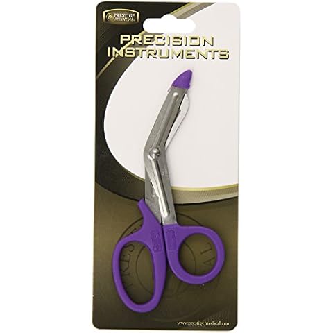 Prestige 5.5 inch Nurses Utility Scissors with Handles - Purple Cover