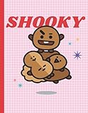  SHOOKY: BT21 NOTEBOOK For MATH and SCIENCE  120 Pages 8.5\'\' x 11\'\' A4 SIZE  Squared Paper Journal  Perfect for BTS ARMY & KPOP FANS