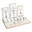 8a) 1 set. White Faux Leather