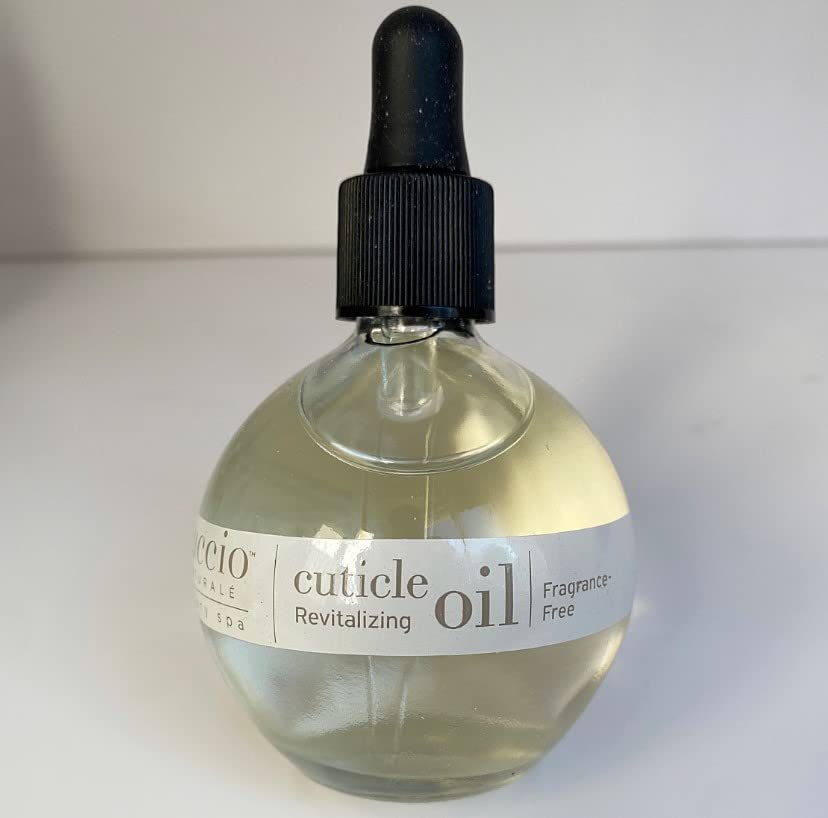 Image of Cuccio Naturale Fragrance Free Revitalizing Cuticle Oil, Lightweight Fast-Absorbing Hydrating Nail & Cuticle Conditioner, Cold-Pressed Oils + Vitamin E, 2.30 Fl Oz (Pack of 2)