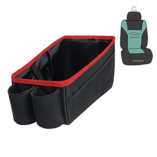 FH Group E-Z Travelâ¢ Multi-Use Tote Car Seat Organizer with Cup Holder (Red) FH1135