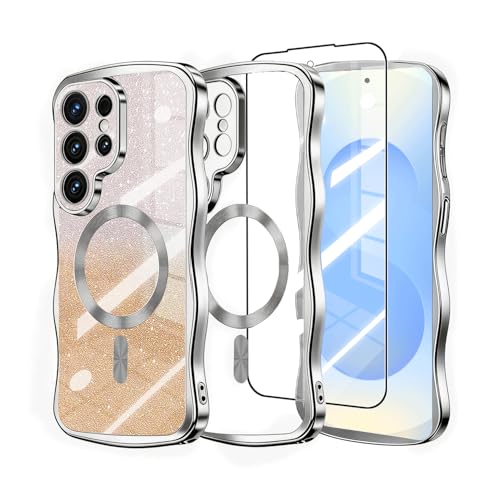 Coque paillettes Galaxy S26 Ultra anti-rayures protégeant écran et caméras