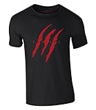 nba jersey youth xl and men's small SCHWARZ UND ROT Toronto Raptors Claw T-Shirt NBA Jersey Trikot (XL, Schwarz)