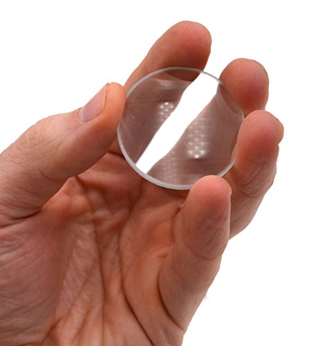 EISCO Double Convex Lens, 150mm Focal Length - 1.5" (38mm) Diameter - Spherical, Optically Worked Glass Lens - Ground Edges, Polished - Great for Physics Classrooms image 5