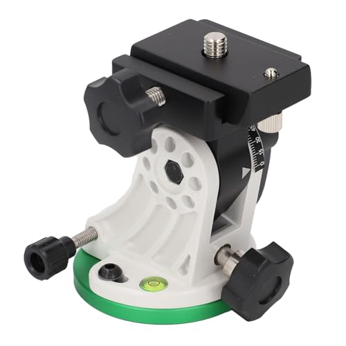 Jiawu Equatorial Base, Star Latitude (EQ) Base, Aluminum Alloy Equatorial Wedge for Sky Watcher & Star Field, 90° Latitude Adjustment Seat, Astronomy Telescope Accessory