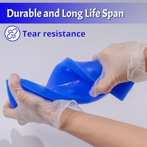 LET'S RESIN Silicone Molds Making Kit 30A, Blue Silicon for Making 2 Part Molds, Liquid Silicone Rubber Mixing Ratio 1:1 - Ideal for Resin Molds, 3D Molds DIY Making (20.8oz)