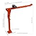 Truck-Mounted Bed Crane Hoist Lift, 3500lb Truck-Mounted Crane Hoist with 12V Electric Winch, Pickup Jib Cranes, Gantry Crane for Lift Generators, Engines, Compressors, Wood