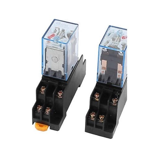 Relé electromagnético DPDT para solucionar fallos de conmutación en cuadros eléctricos de 110V