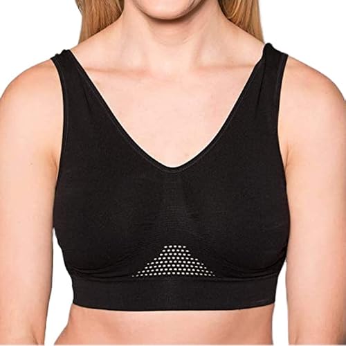 Comfort Finds Seamless Pullover Cooling Sports Bra…