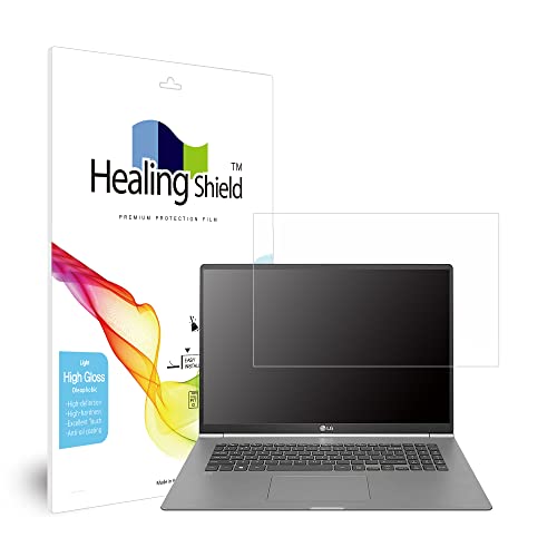 Muellery Healingshield XLV[tیtB Screen Protector Light Oleophobic High Gloss Film Compatible with LG Gram 16Z90P/16ZD90P P