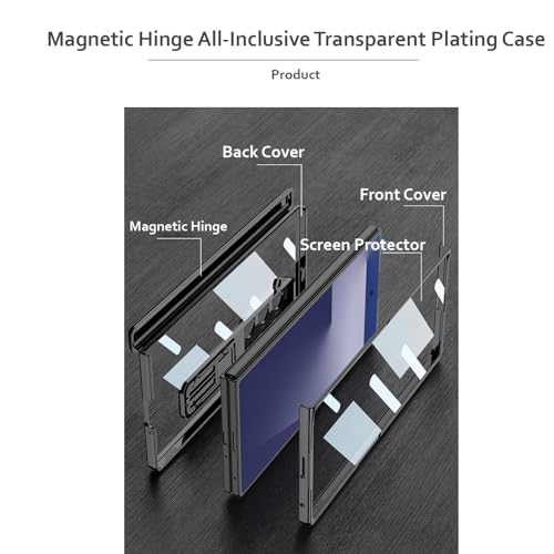 Coque Samsung Z Fold 7 antichoc premium noire avec béquille discrète