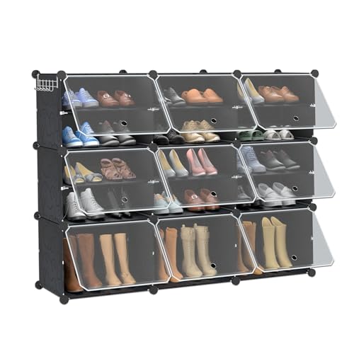Armoire de couloir mince et meuble de rangement à chaussures type E