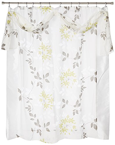 Popular Bath 763348 Mayan, Shower Curtain, Sage