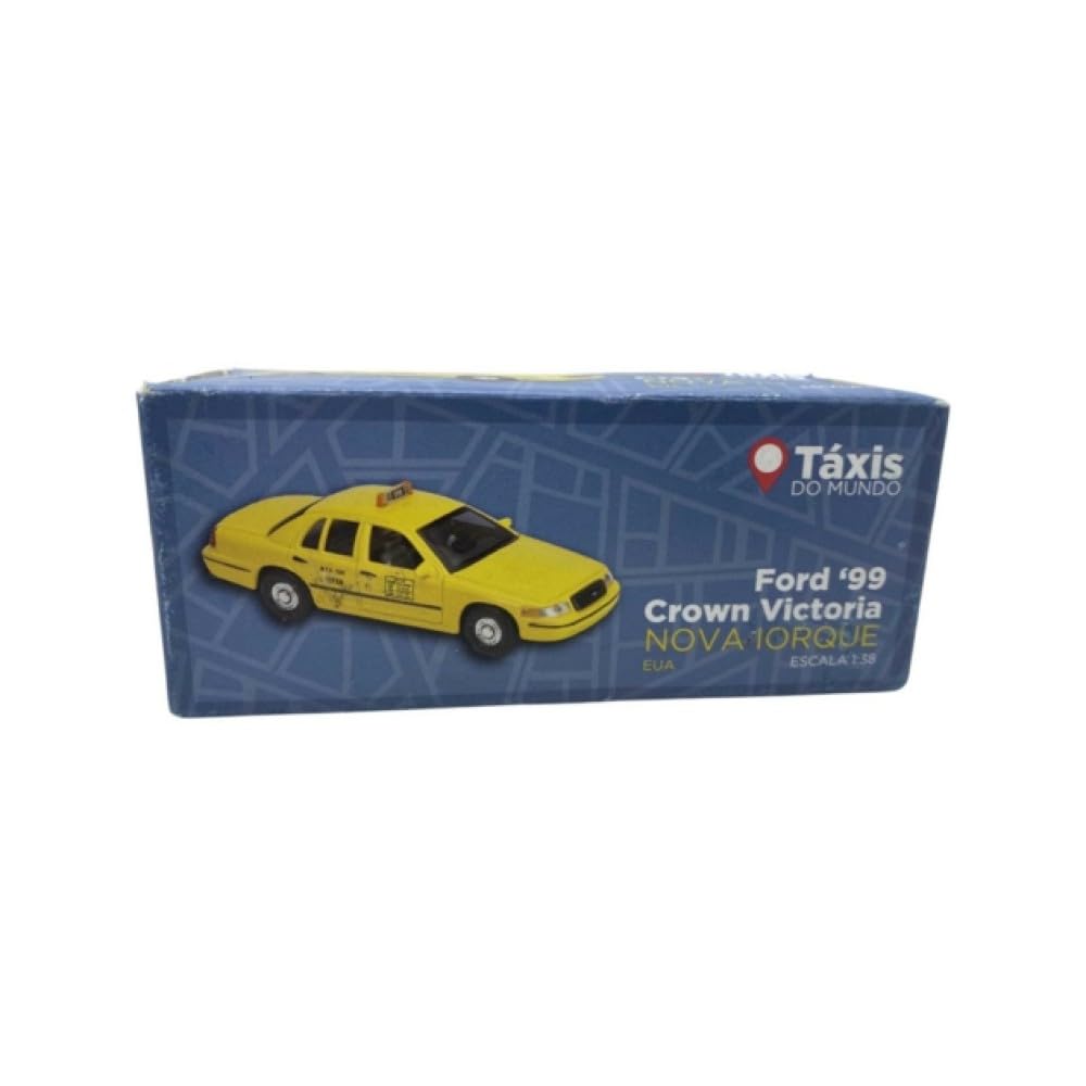 MAG MAGTXCROWNNY 1:38 New York City Ford Crown Victoria Taxi Cab Diecast Model Replica