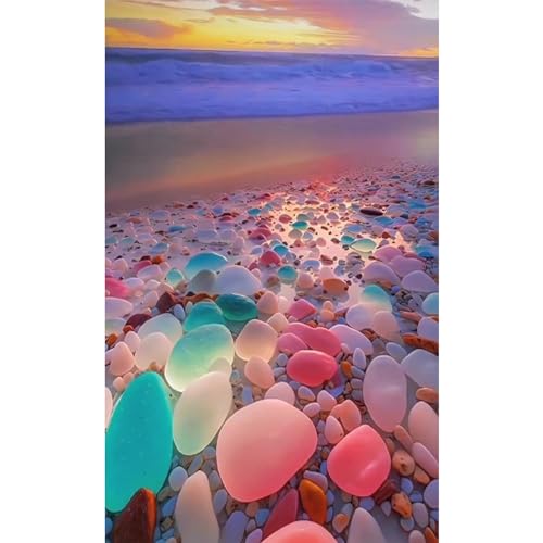 Qianbaiuk Juego de pintura de diamantes 5D, Cuadros con Diamantes, kit de pintura de arte de diamantes, regalo y decoración de pared para el hogar