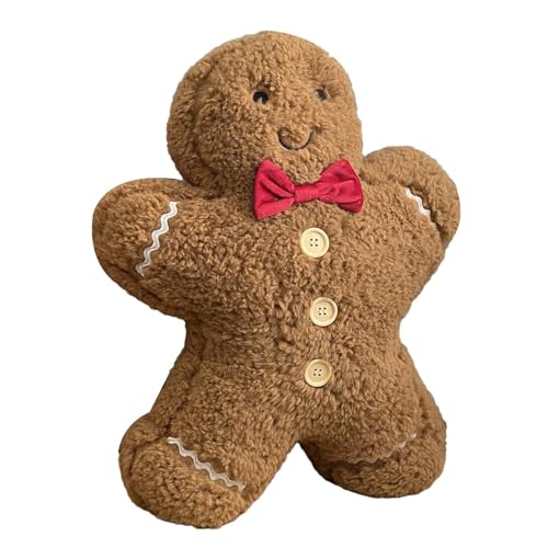 Lebkuchenmann-Kissen, Niedliches Lebkuchenmann-Überwurfkissen...