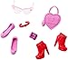 Barbie Fashion Accessory Pack, Pink and Red