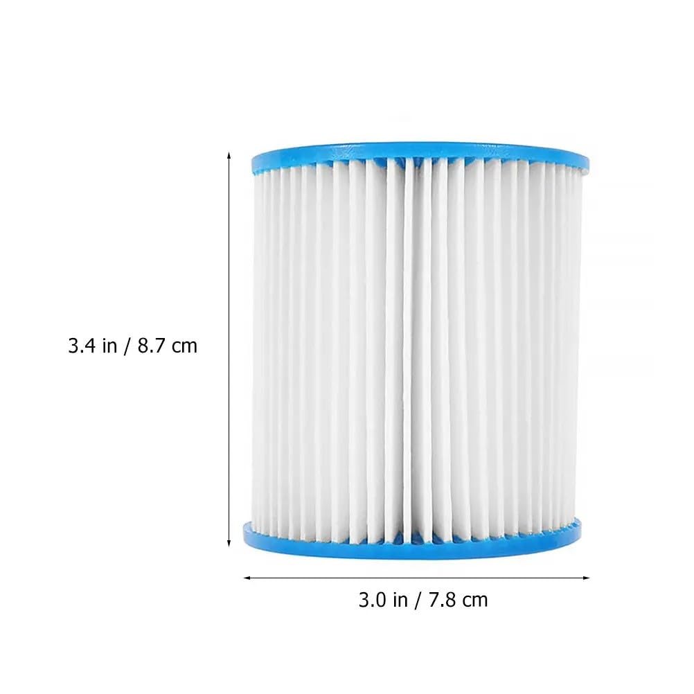Cartouche filtrante de Remplacement de Piscine, Filtre de Pompe à Eau de Piscine, Kit de débris, Accessoires de Piscine 4 pièces