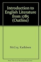 English Literature to 1785 (Harpercollins College Outline) 0064671143 Book Cover