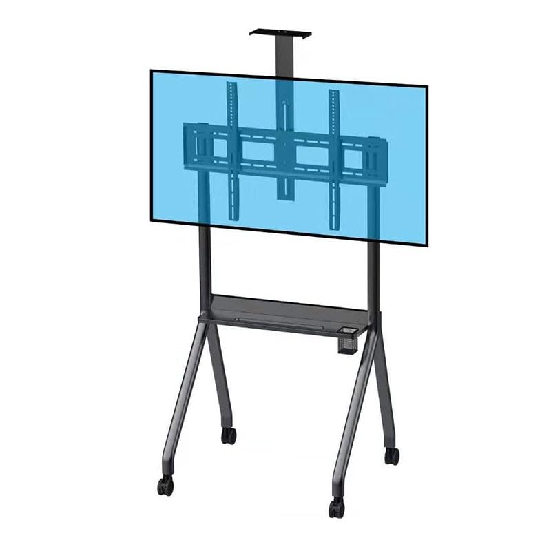 Soporte móvil universal para TV de 55-120 pulgadas con estante