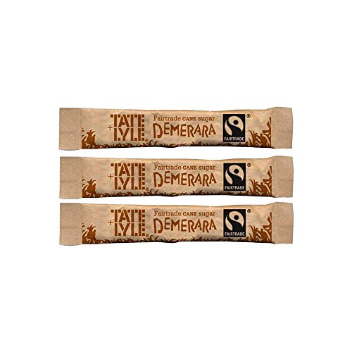 Demerara Fairtrade Sugar Sticks (Pack of 1000)
