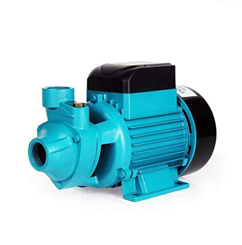 LBJYDGE Self-priming electric pump vortex type clean water pump Solar water heater pressure pump Semi-opening impeller booster pump (Color : Blue, Size : 24V)