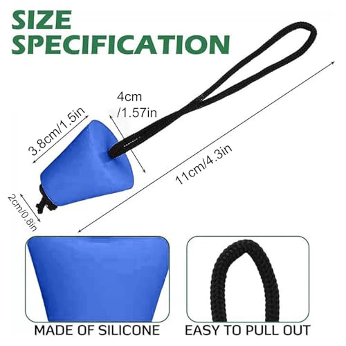 Tapones para kayak de 4 cm en actividades acuáticas y barcos de tormenta pack de 4 5