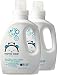 Amazon Brand - Mama Bear Gentle Baby Laundry Detergent, 95% Biobased, Bearly Blossom Scent, 40 Ounce (Pack of 2, 53 Loads Each)