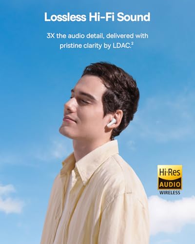 Image of Baseus Bass BP1 Pro Noise Cancelling Wireless Earbuds, Real-Time Adaptive Noise Cancelling, Adaptive Active EQ, LDAC Hi-Res Sound, 6-Mic AI Clear Calls, 55H Playtime, IP55 Waterproof, Bluetooth 6.0