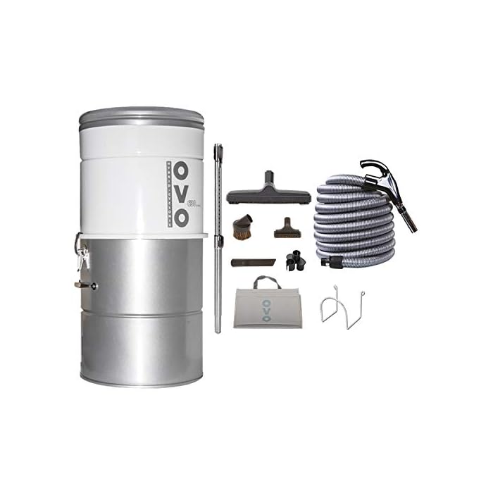 Buy OVO PAK63D40 Large and Powerful Central Vacuum System, Hybrid