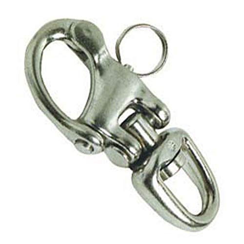 Mousqueton double articulé Osculati fini les nœuds de spi en inox 316