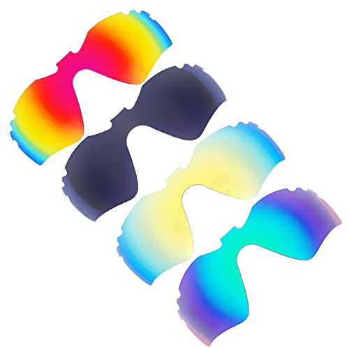 Lentilles pour Oakley Radar Path Vented - Pack de 4 couleurs de rechange interchangeables