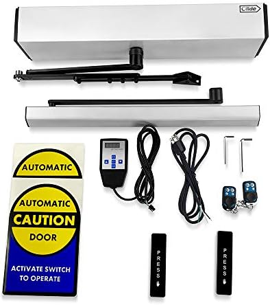 Automatic Swing Door Opener with Wireless Push Button