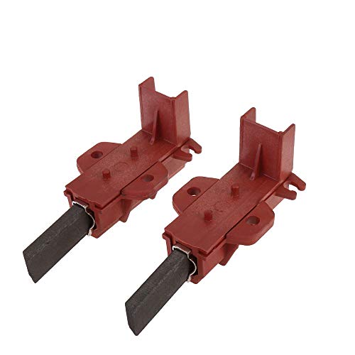 2 escobillas de carbón para motor de carbón de 5 x 12,5 x 32 mm, con soporte para motor Welling como Samsung P1491 P1291 P1205 P1253 P1443 WFB125 WFB126 WF1474 P1281