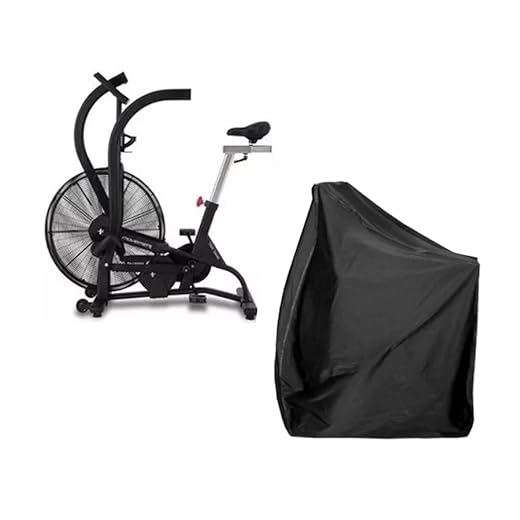 Capa Bicicleta Ergométrica Movement Airbike Preta.