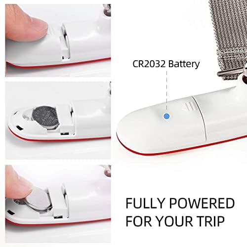 FREETOO Luggage Scale Portable Digital Weight Scale for Travel Suitcase Weigher with Tare Function 110 Lb/ 50Kg Capacity Red