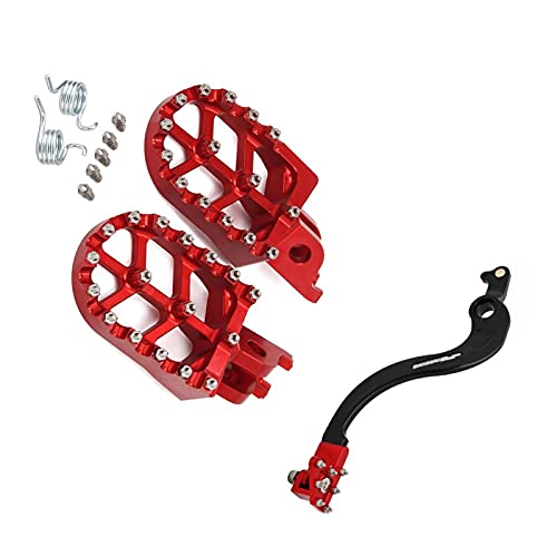 Jeu De Pédales Frein et Repose-Pieds CNC pour Honda CRF 250 450 RX R