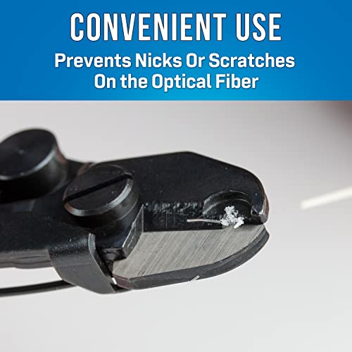 Jonard Jic-125 Fiber Optic Stripper With Yellow Plastic Dipped Handle, 5-3/16" Length #TOP4