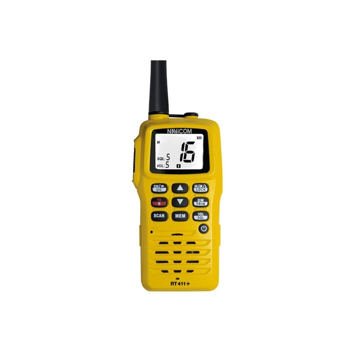 NAVICOM VHF Portable RT411+ Etanche IPX6 Flottante